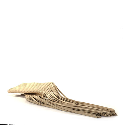 Bottega Veneta Nappa Intrecciato The Fringe Crisscross Bag Porridge 4 of 13