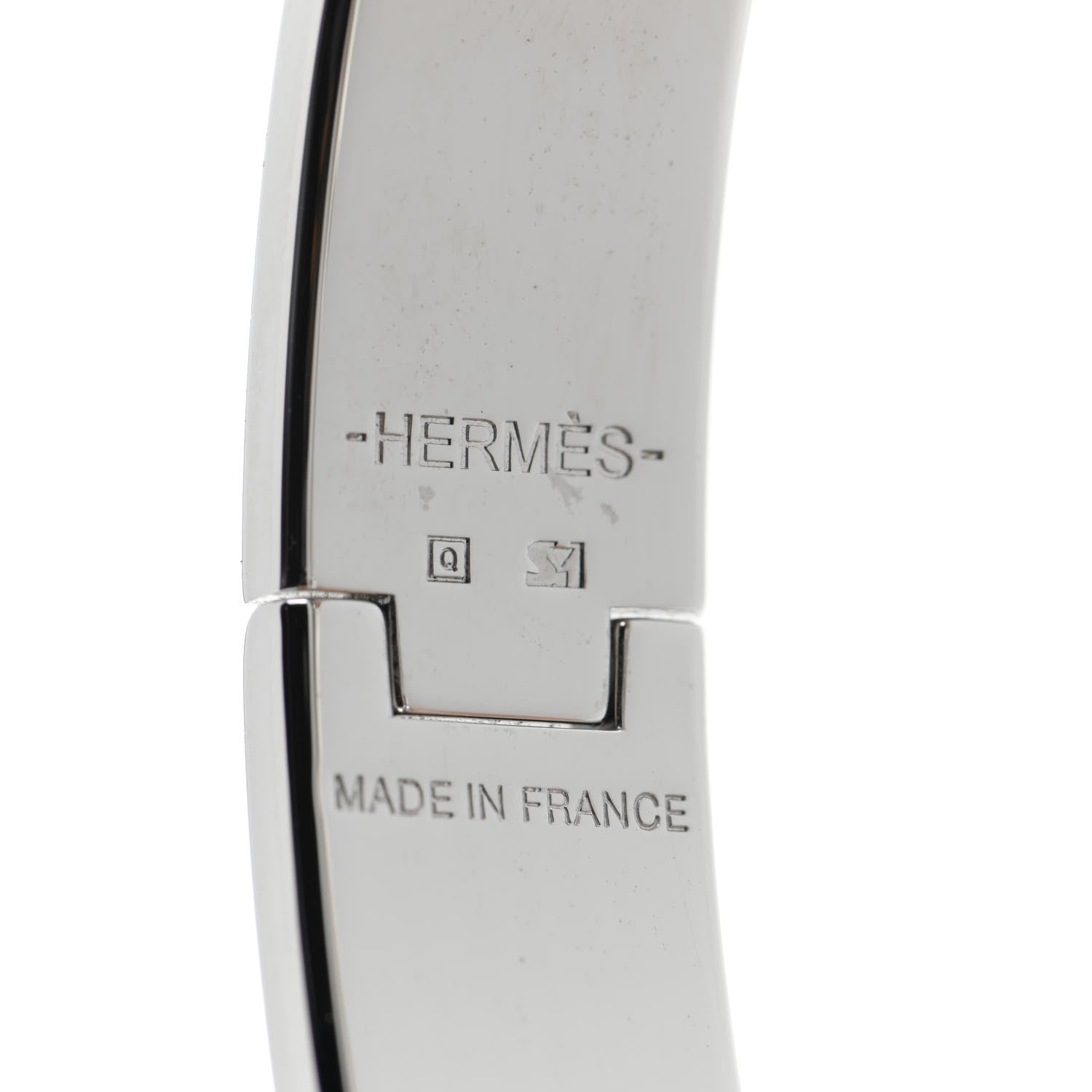 Hermes Narrow Enamel Clic Clac H Bracelet PM Bleu Royal 4 of 5