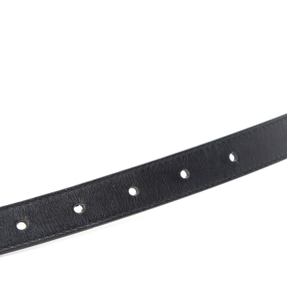 Gucci Calfskin Double G 20mm Belt 85 34 Black 3 of 5