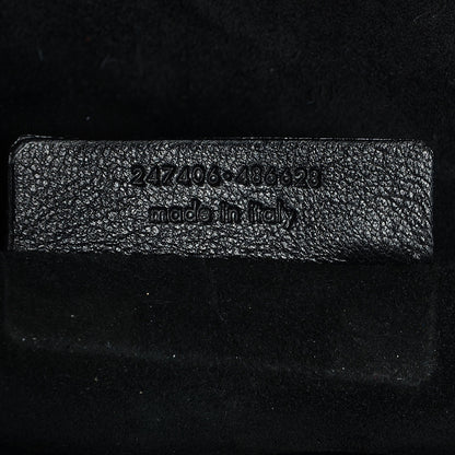 Saint Laurent Textured Patent Large ChYc Flap Bag Black 7 of 7