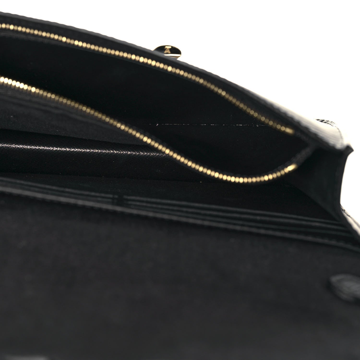 Louis Vuitton Epi Twist Belt Chain Wallet Black 5 of 12