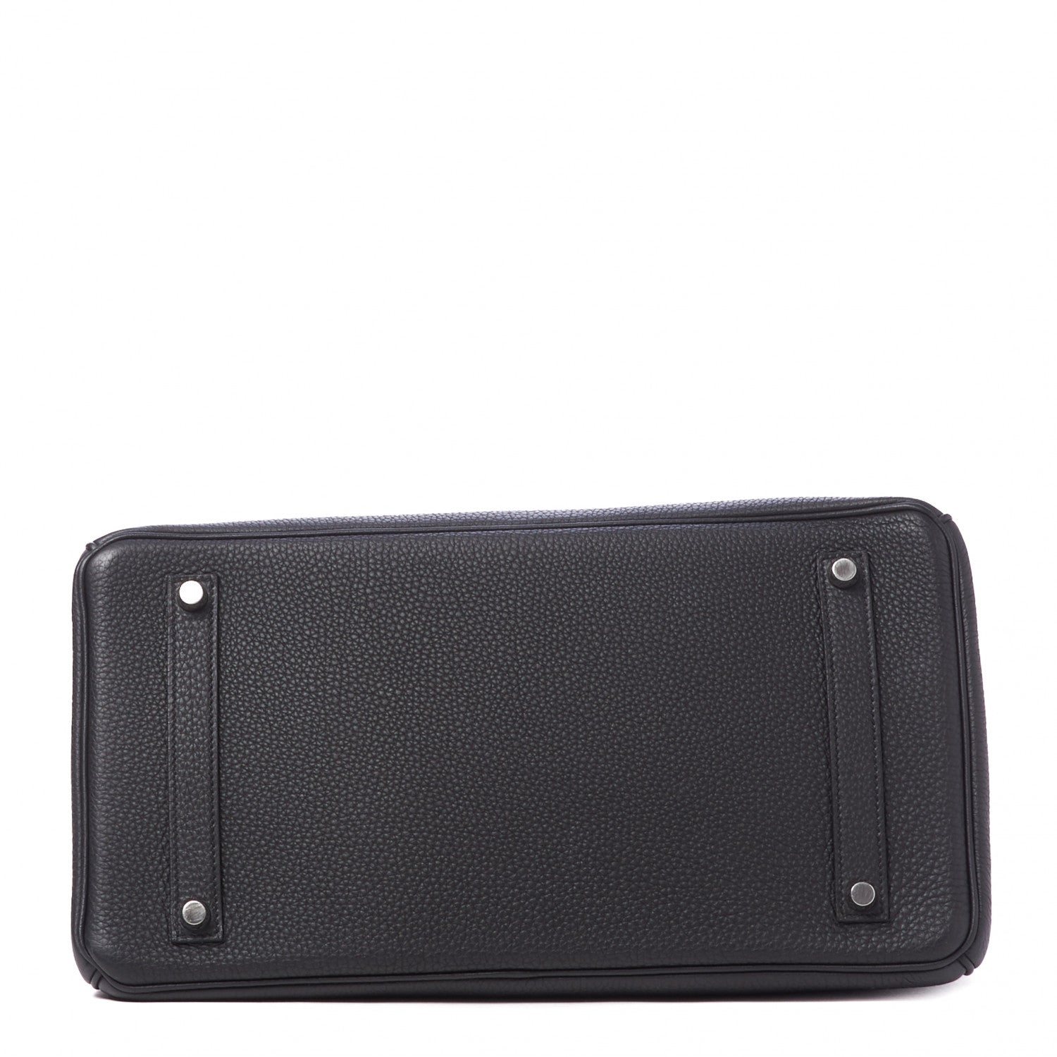 Hermes Togo Verso Birkin 35 Black Bleu Agate 5 of 31