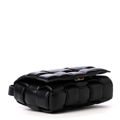 Bottega Veneta Nappa Maxi Intreccio Padded Cassette Crossbody Bag Black 3 of 4