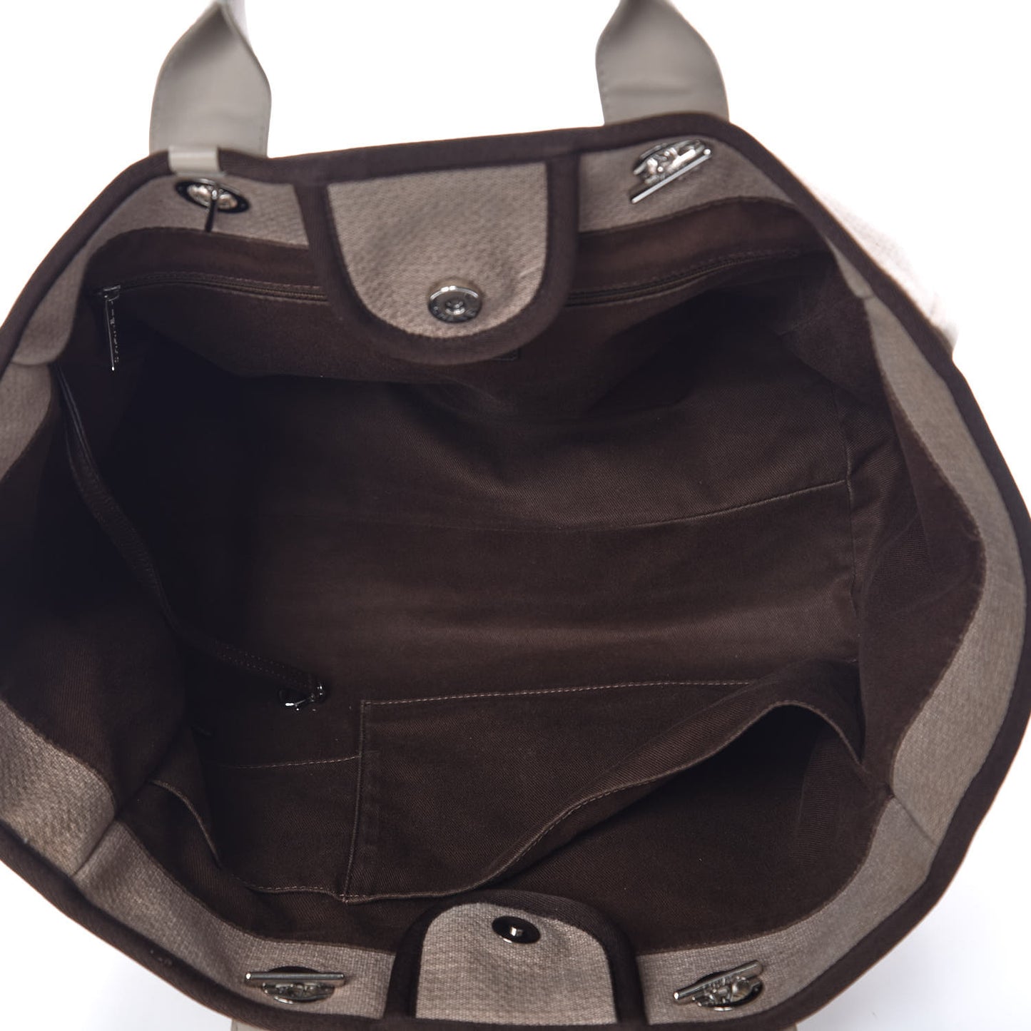 Canvas Large Deauville Tote Ecru