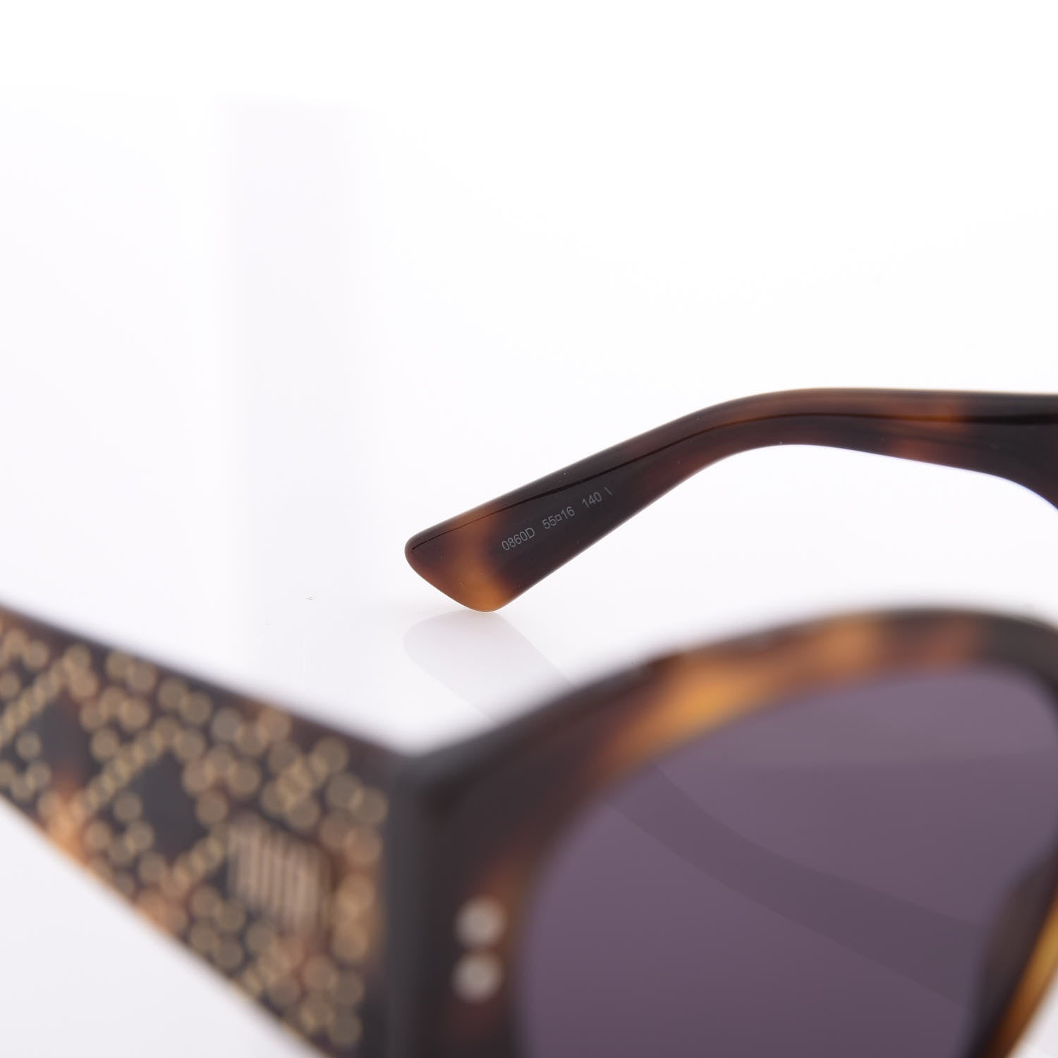 Christian Dior Lady Dior Studs 2 Sunglasses Tortoise 6 of 8