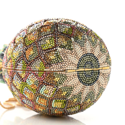 Judith Leiber Crystal Pineapple Minaudiere Clutch Multicolor 8 of 9