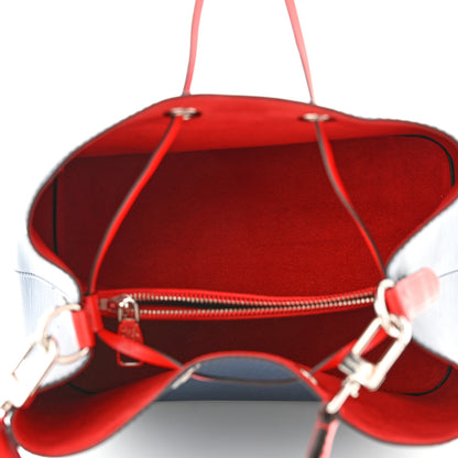 Louis Vuitton Epi Neonoe Indigo Coquelicot 5 of 11
