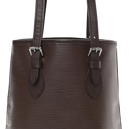 Louis Vuitton Epi Petit Bucket 23 Moka 8 of 13