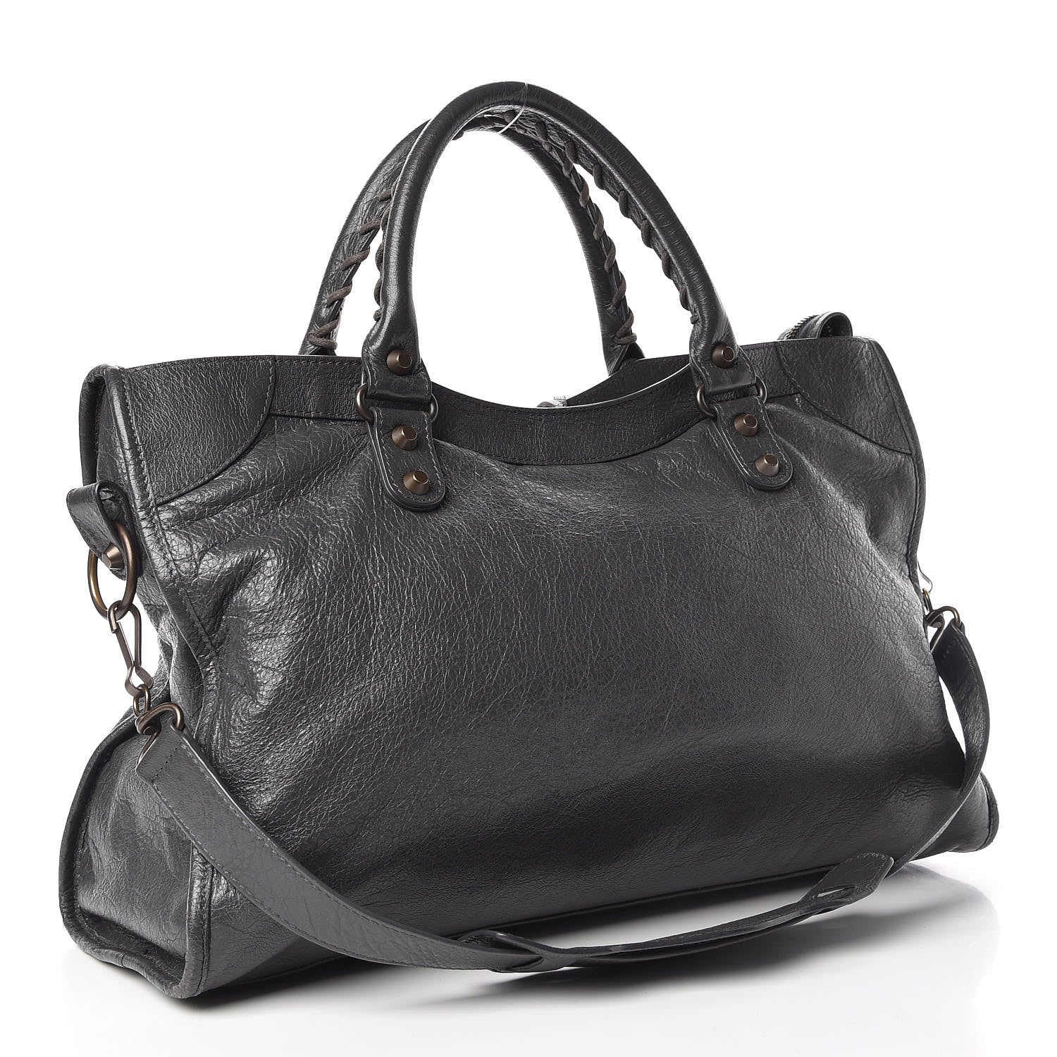 Balenciaga Agneau Classic Hardware City Gris Fossile 4 of 14