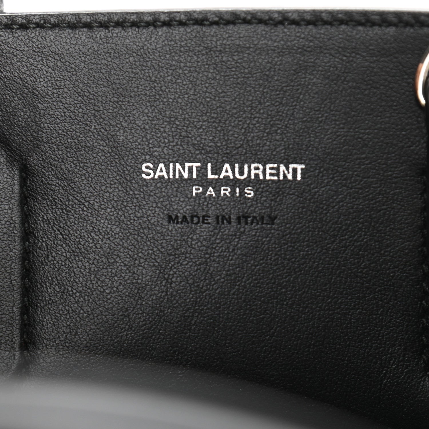 Saint Laurent Grained Calfskin Nano Sac De Jour Black 6 of 11