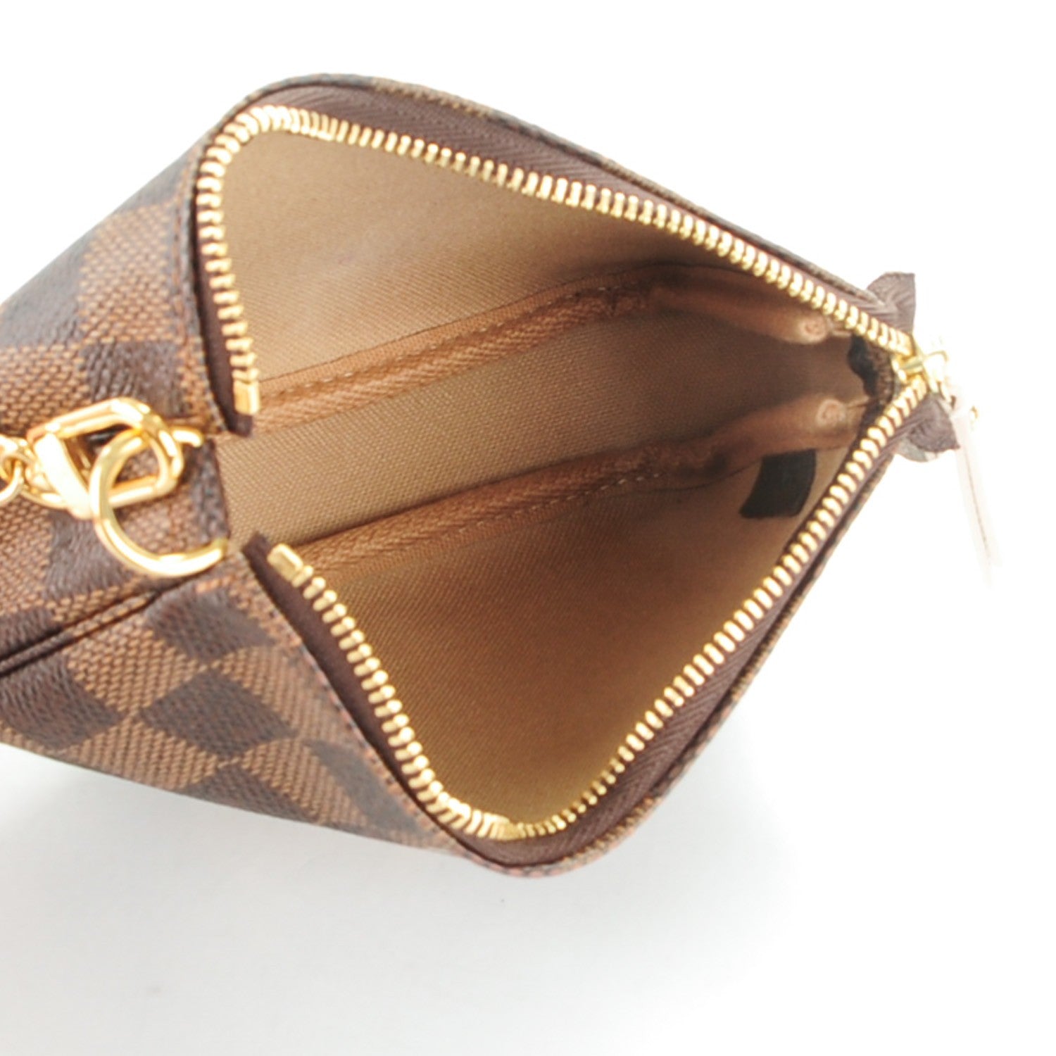 Louis Vuitton Damier Ebene Trunks and Locks Mini Pochette Accessories 5 of 7