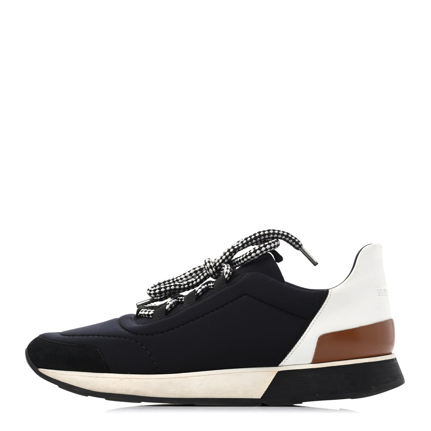 Technical Canvas Sneakers 38 Black