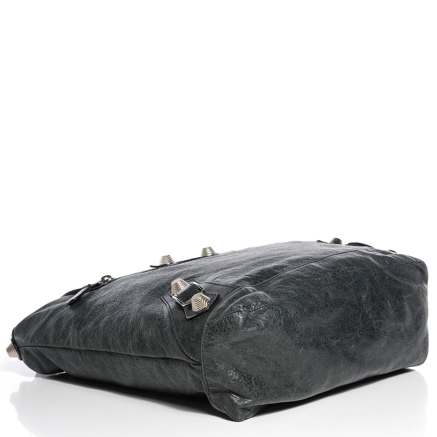 Agneau Giant 21 Silver Hardware Day Hobo Anthracite