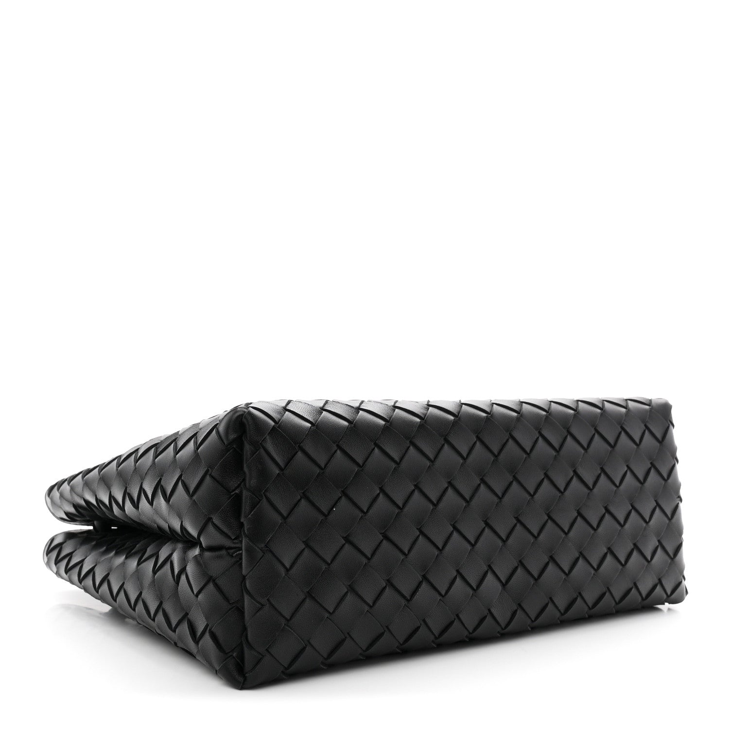 Bottega Veneta Nappa Intrecciato Medium Andiamo Shoulder Bag Black 4 of 9