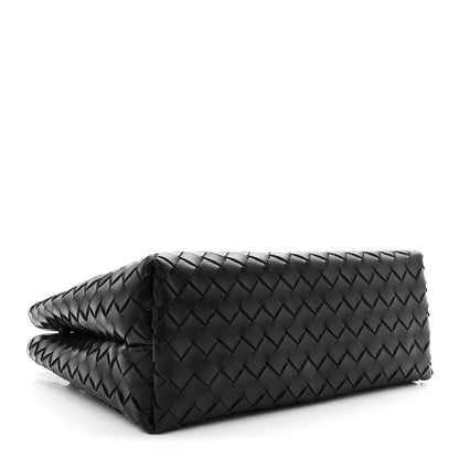 Bottega Veneta Nappa Intrecciato Medium Andiamo Shoulder Bag Black 4 of 9