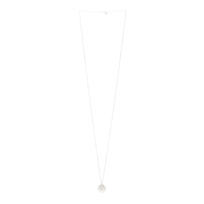 Tiffany Sterling Silver 12.75mm HardWear Ball Pendant Necklace 3 of 5