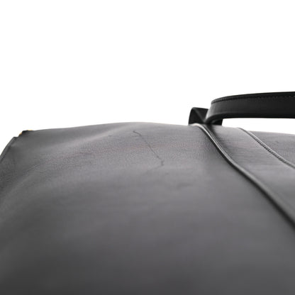 The Row Polished Saddle Calfskin Dante Tote Black 14 of 14