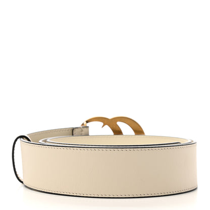 Gucci Calfskin Double G 40mm Belt 100 40 Mystic White 2 of 7