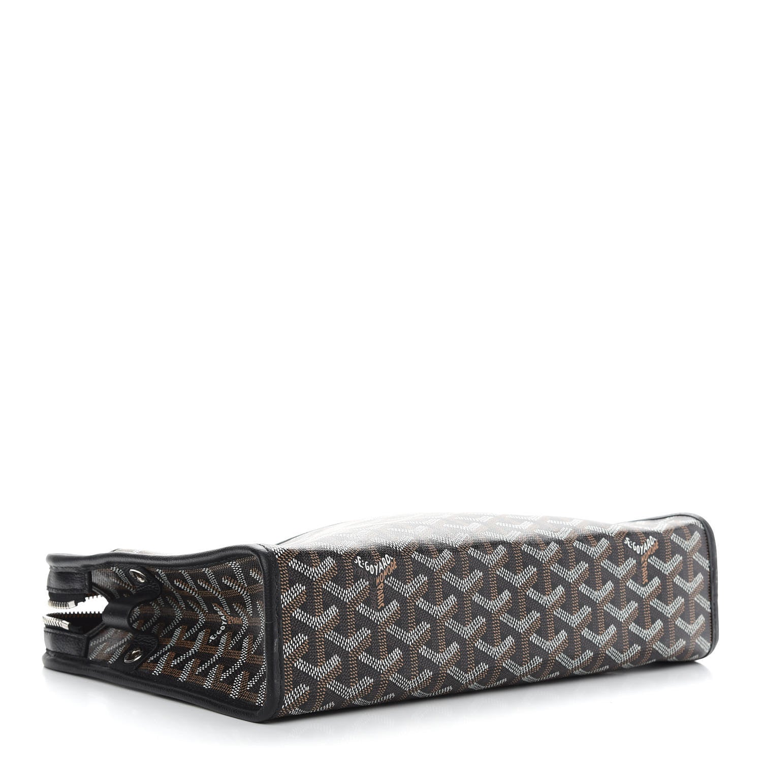 Goyard Goyardine Jouvence GM Toiletry Pouch Black 4 of 7