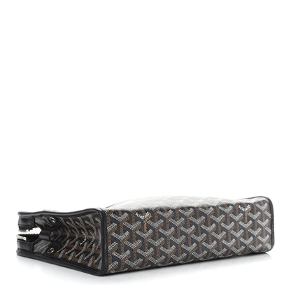 Goyard Goyardine Jouvence GM Toiletry Pouch Black 4 of 7