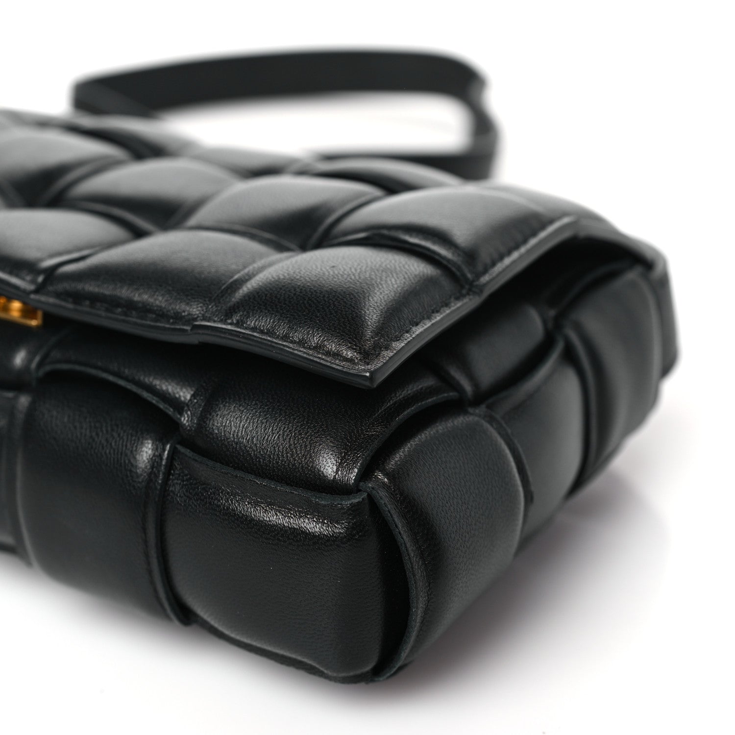 Bottega Veneta Nappa Intrecciato Small Padded Cassette Crossbody Bag Black 8 of 8