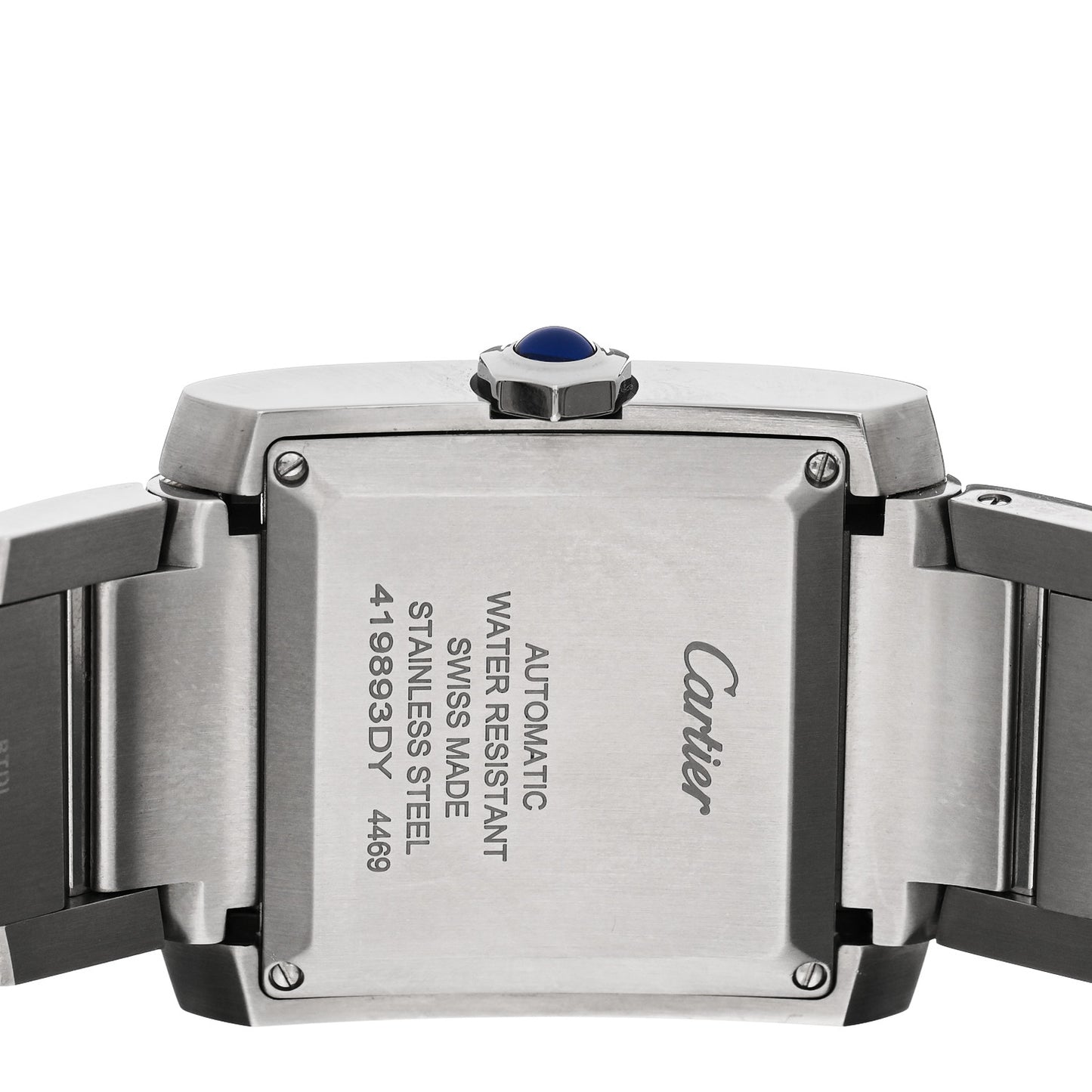 Stainless Steel 30mm Tank Francaise Automatic Watch