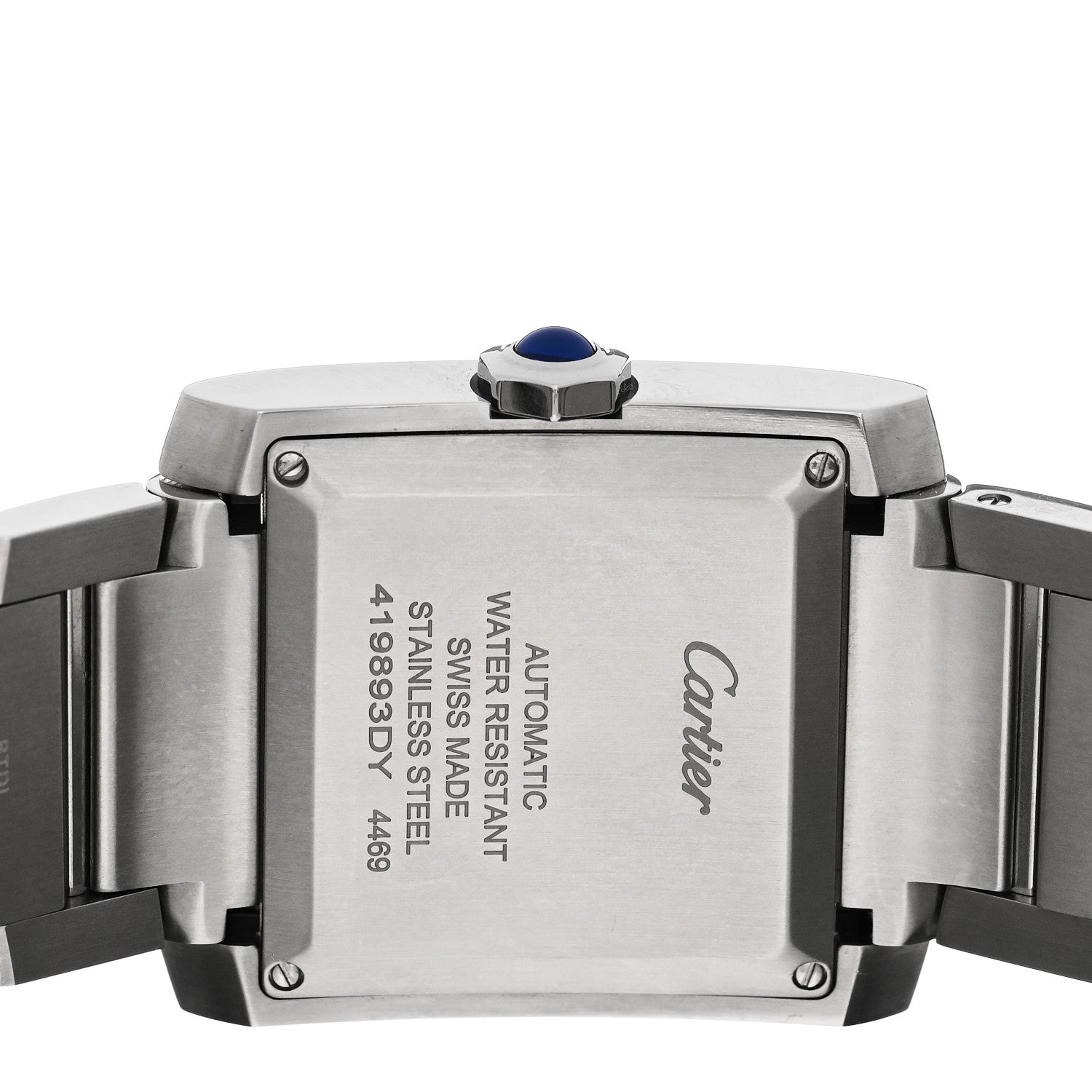 Cartier Stainless Steel 30mm Tank Francaise Automatic Watch 4 of 5