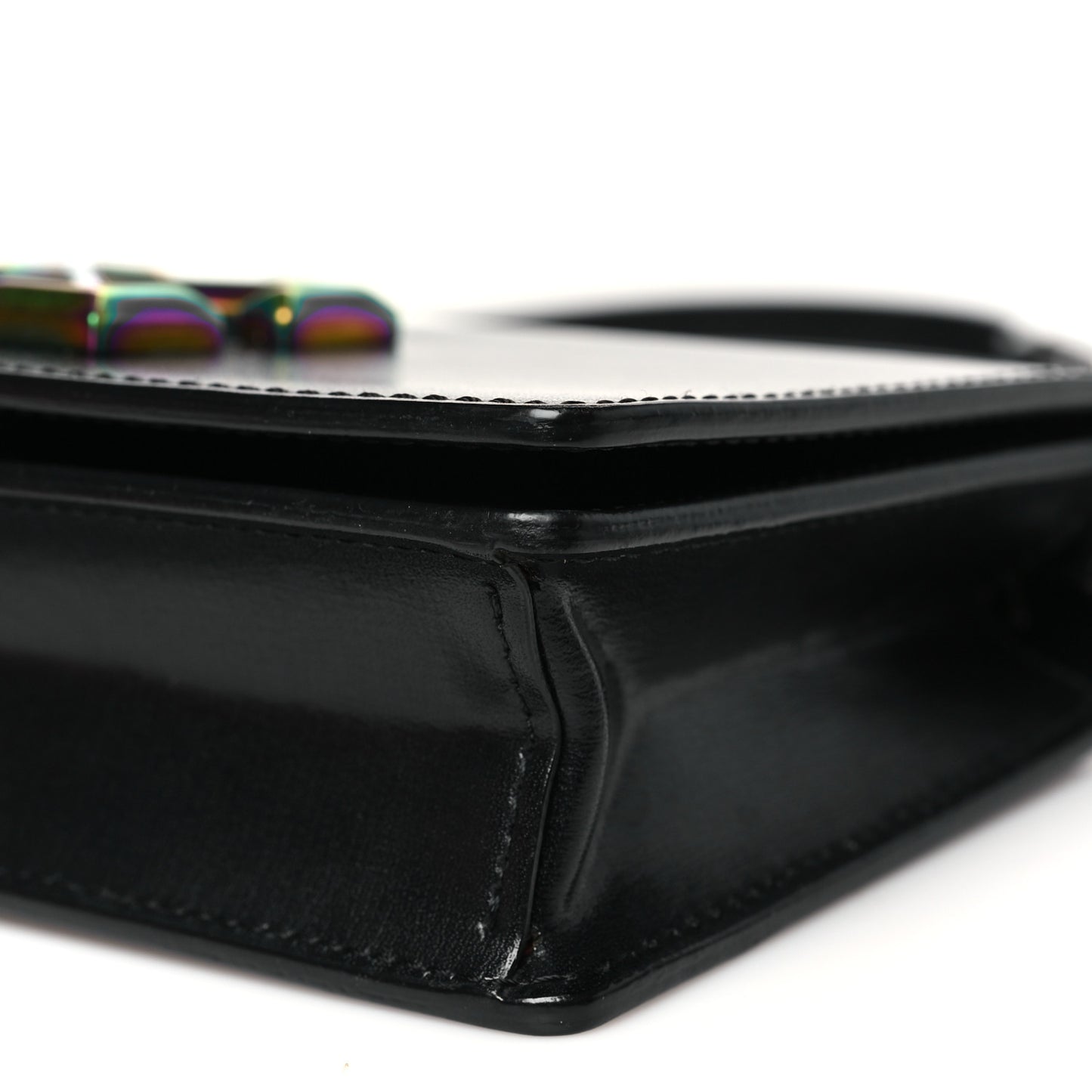 Calfskin Jitney 0.5 Crossbody Bag Black