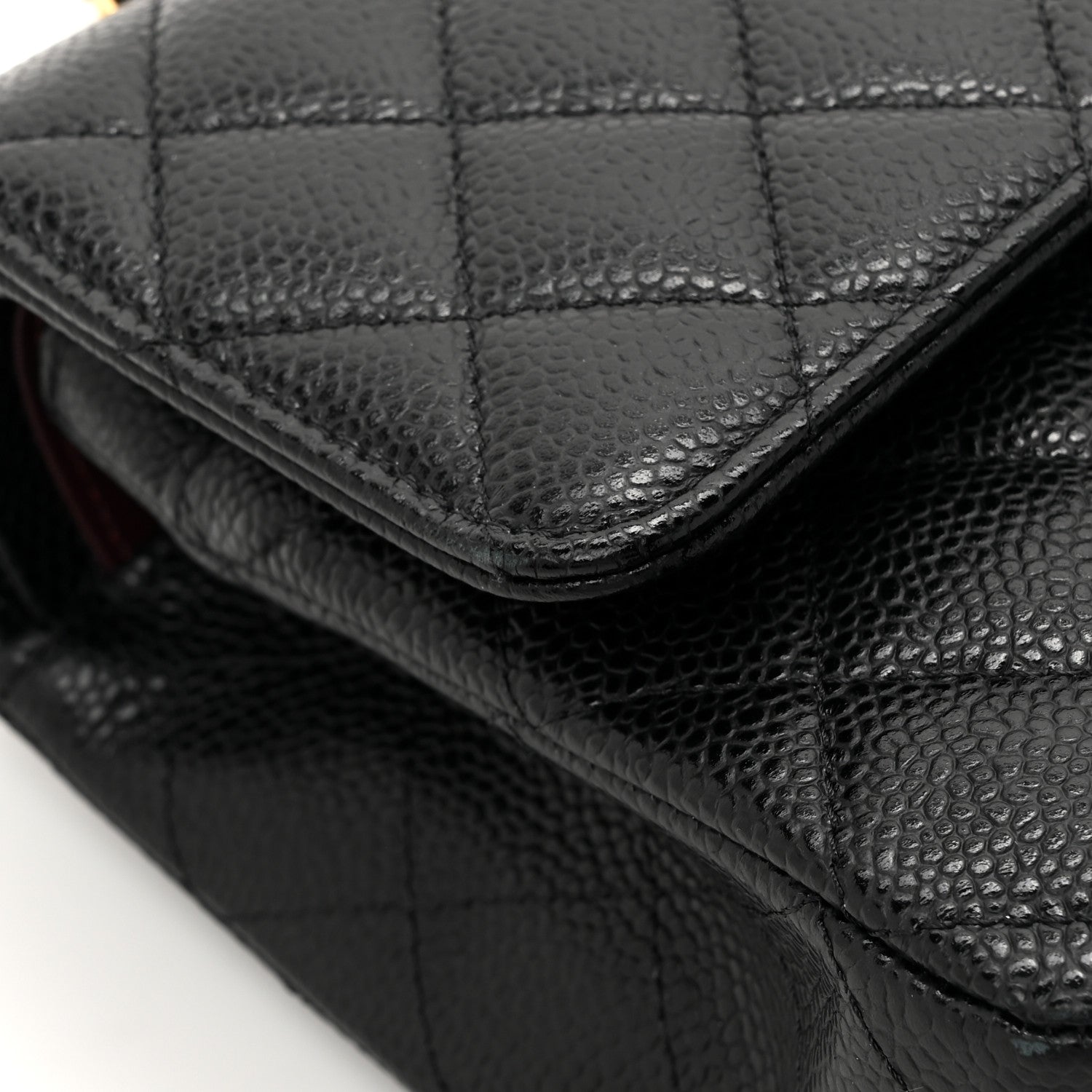 Chanel Caviar Quilted Medium Double Flap Black 11 of 11