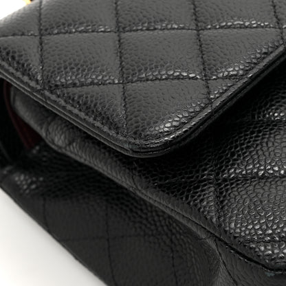 Chanel Caviar Quilted Medium Double Flap Black 11 of 11