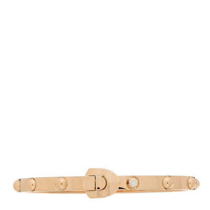 Louis Vuitton 18K Pink Gold Diamond Clous Bracelet 17 1 of 4