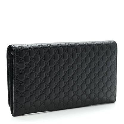 Gucci Soft Microguccissima Continental Wallet Black 3 of 8