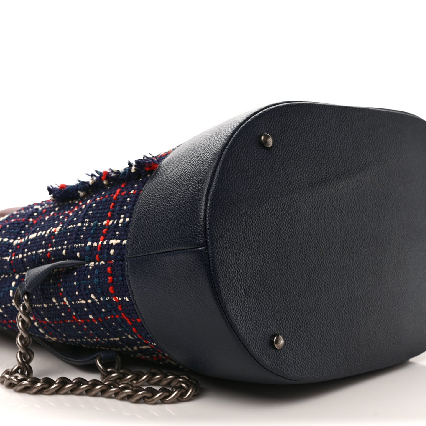 Tweed Crest Trip Backpack Navy Burgundy