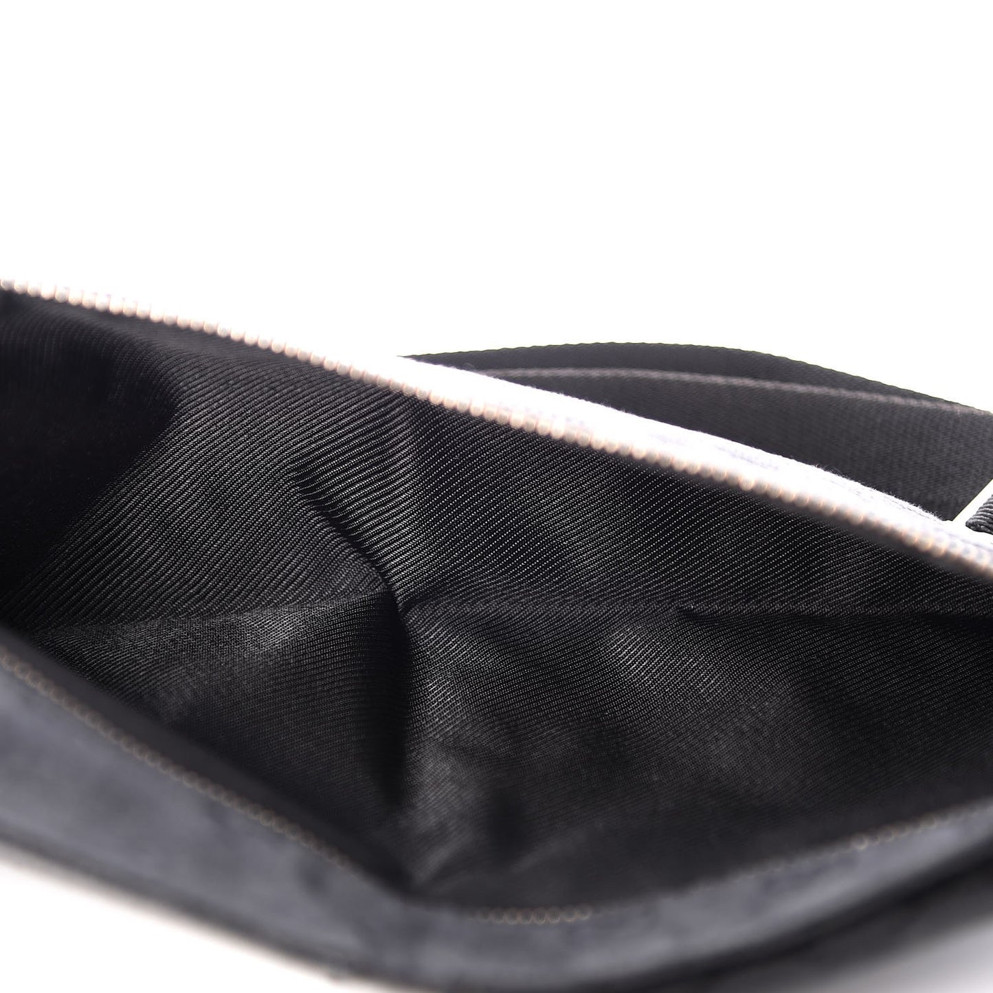 GG Monogram Double Pocket Belt Bag Black