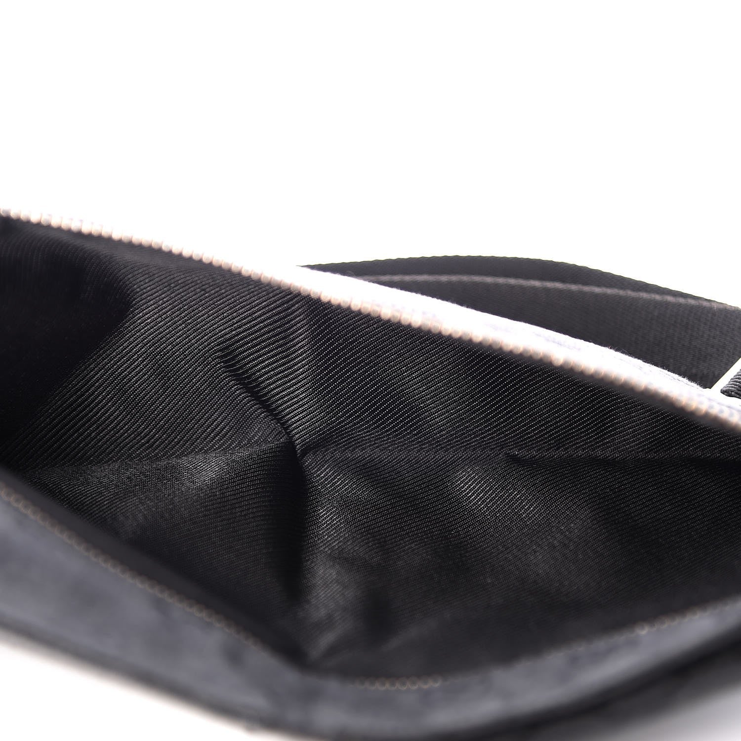 Gucci GG Monogram Double Pocket Belt Bag Black 8 of 18