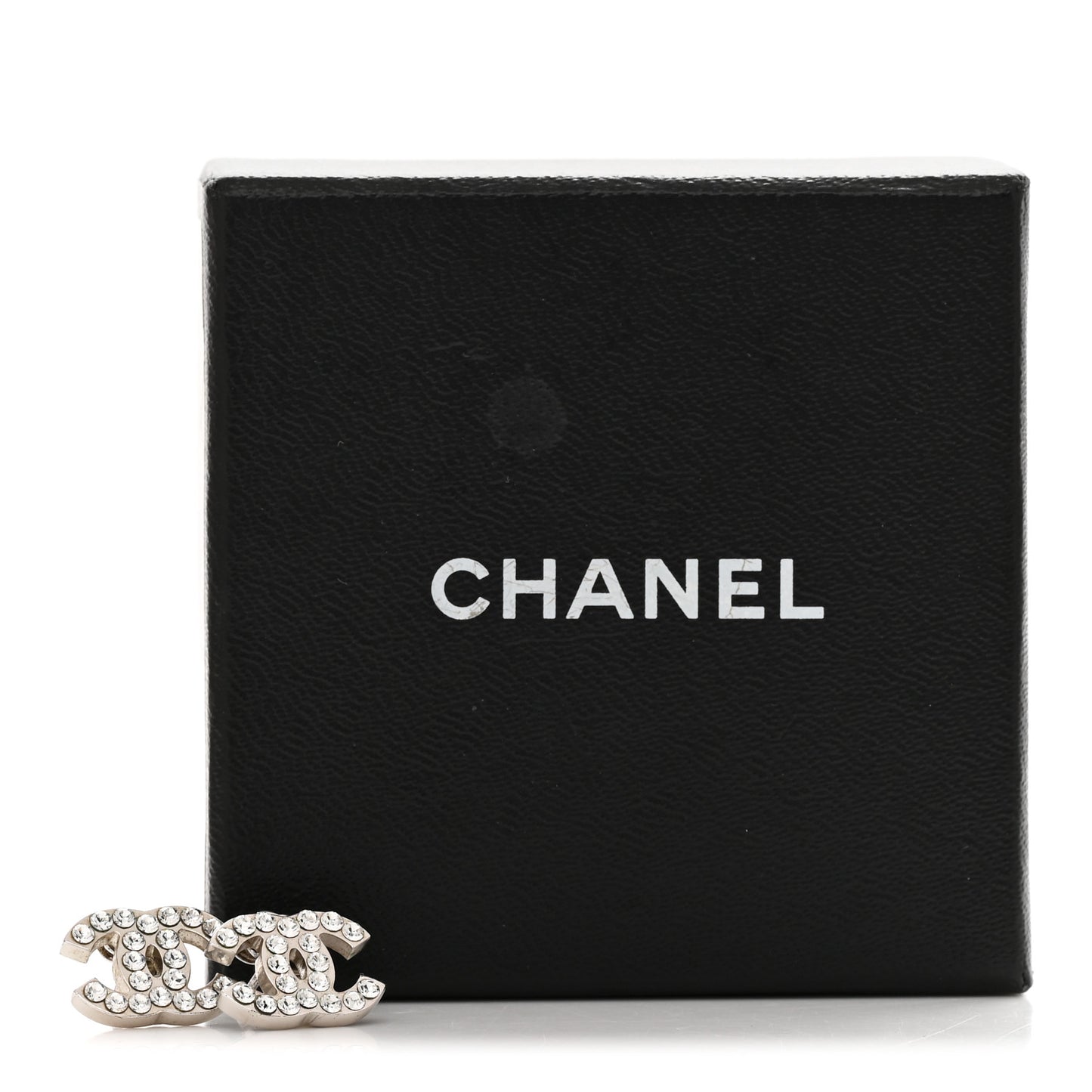 Crystal Mini Timeless CC Earrings Silver