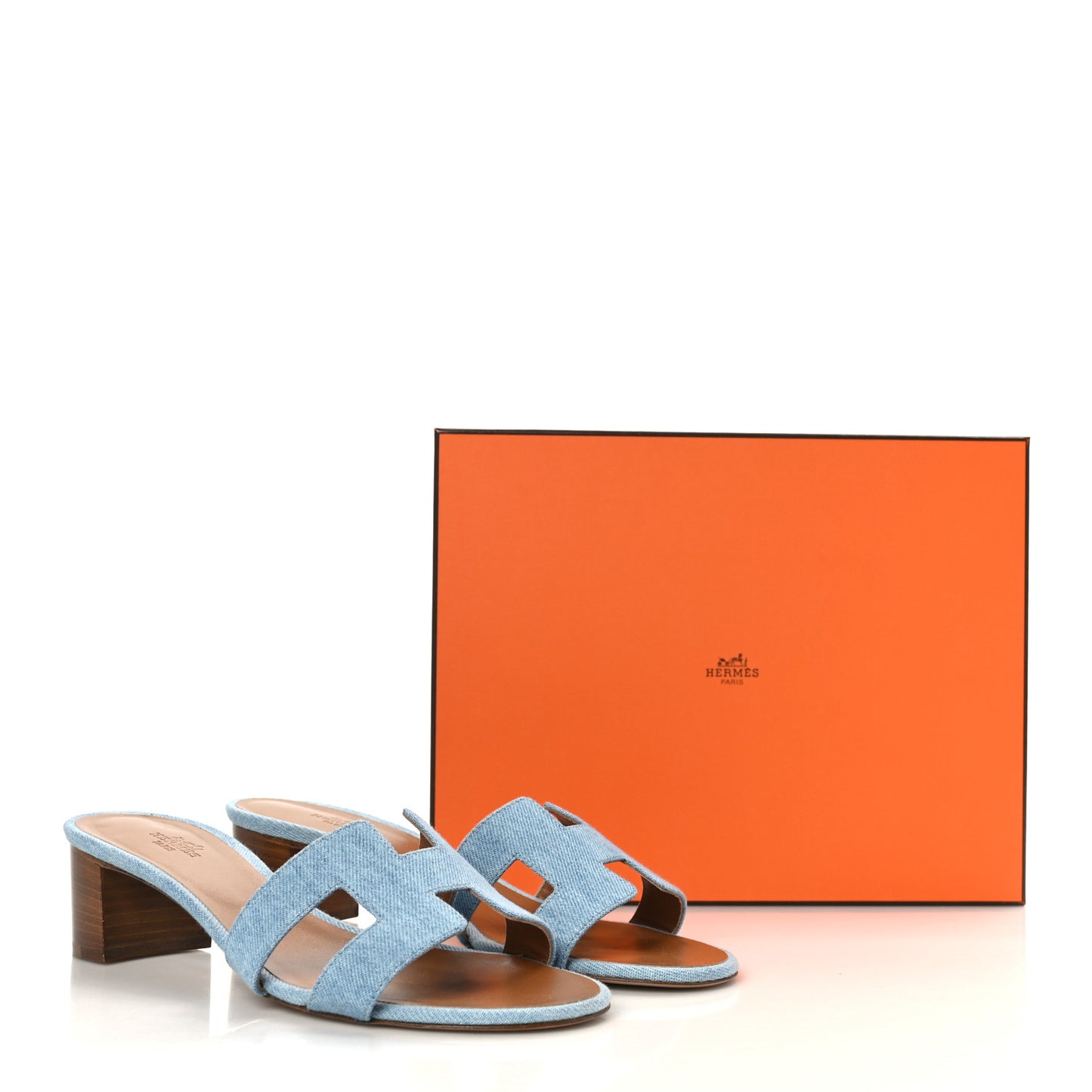 Denim Oasis Sandals 40 Bleu Clair