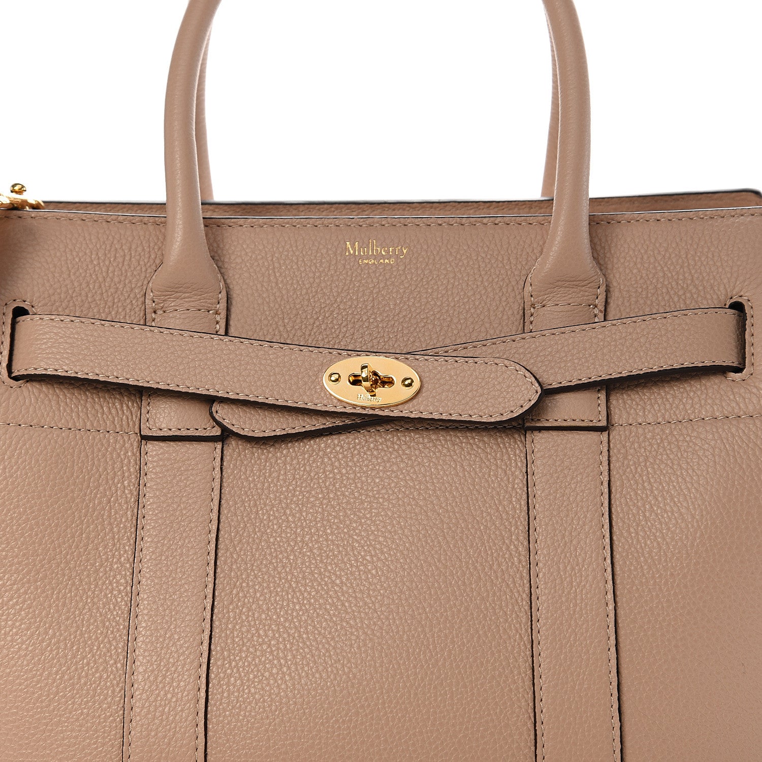 Mulberry Small Classic Grain Small Zipped Bayswater Rosewater 8 of 8