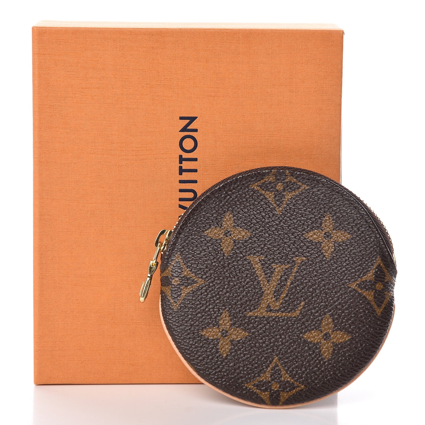 Monogram Round Coin Purse