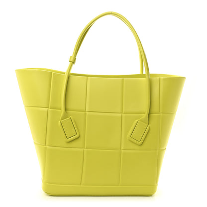 Bottega Veneta Rubber Maxi Intrecciato Medium Arco Kiwi Green 1 of 9
