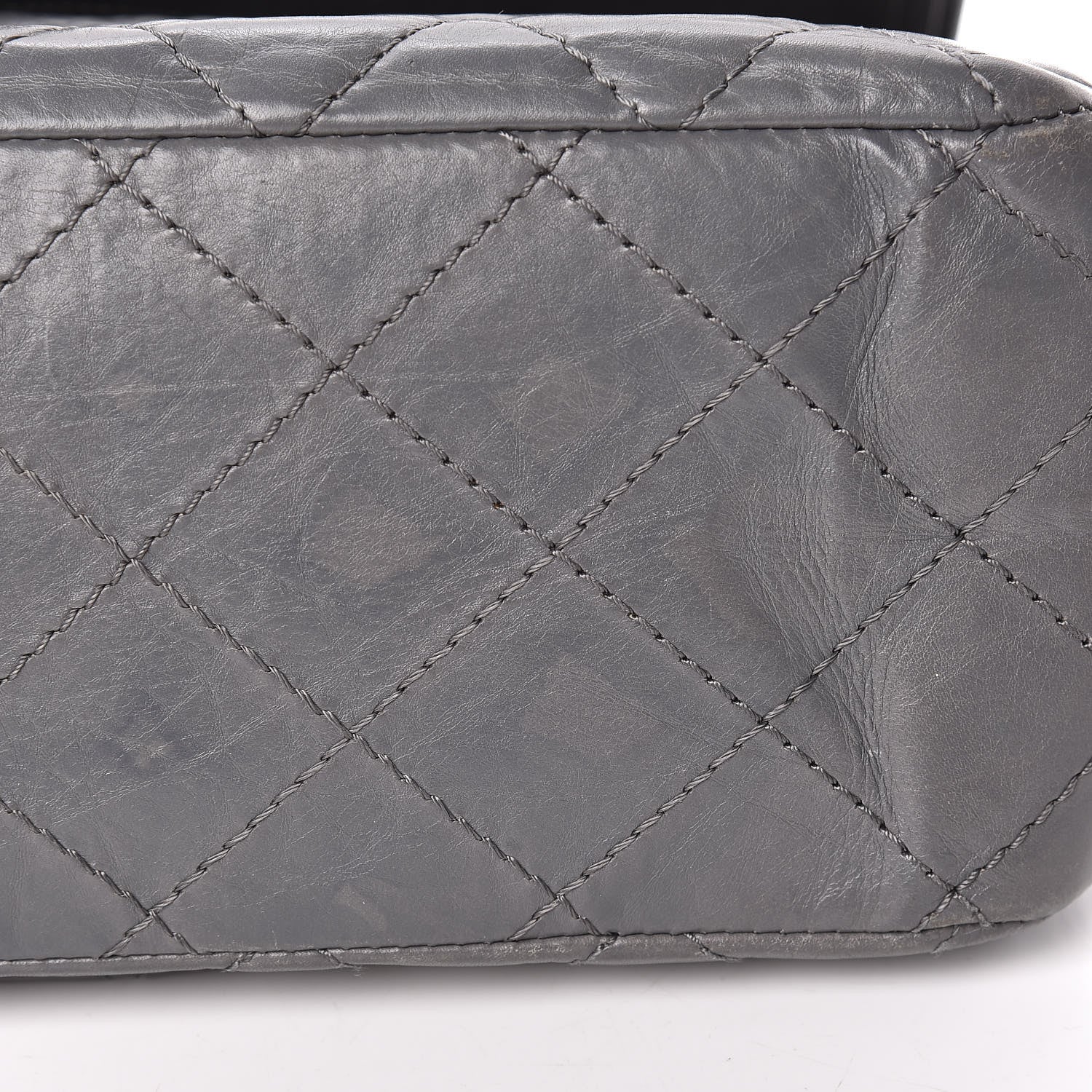 Chanel Aged Calfskin Quilted 2.55 Reissue 227 Flap Grey 20 of 23