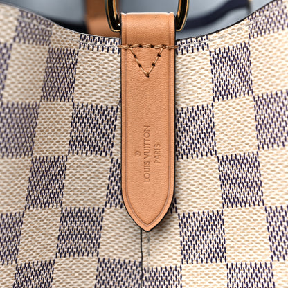 Louis Vuitton Damier Azur Braided Neonoe MM Blue 6 of 11