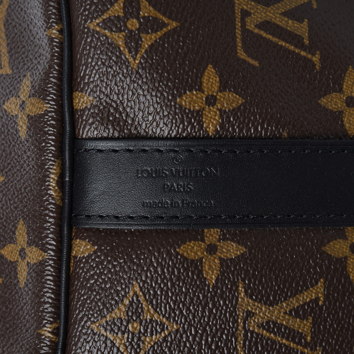 Louis Vuitton Monogram Macassar Keepall Bandouliere 45 7 of 8