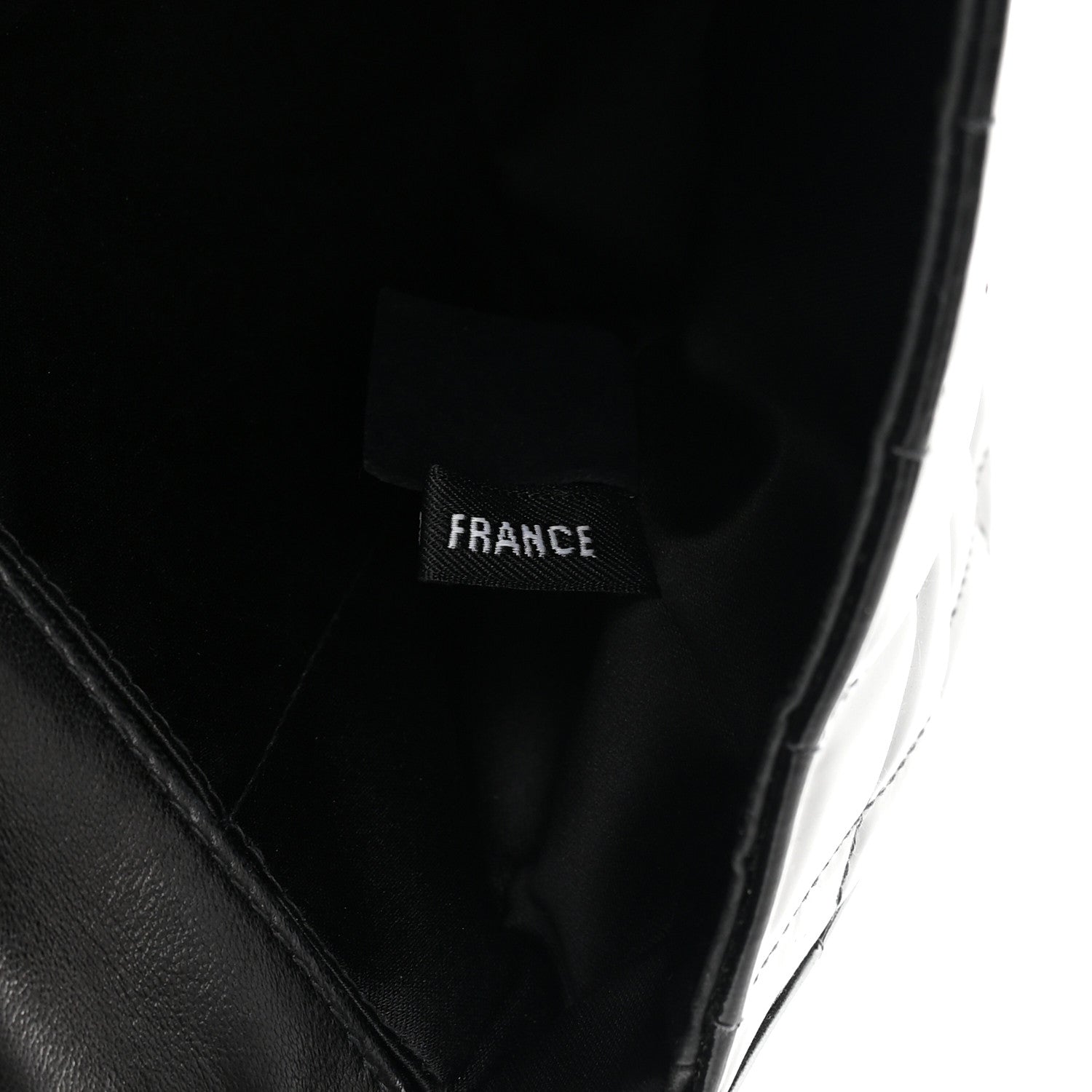 Chanel Patent Quilted East West Chocolate Bar Flap Black 6 of 14