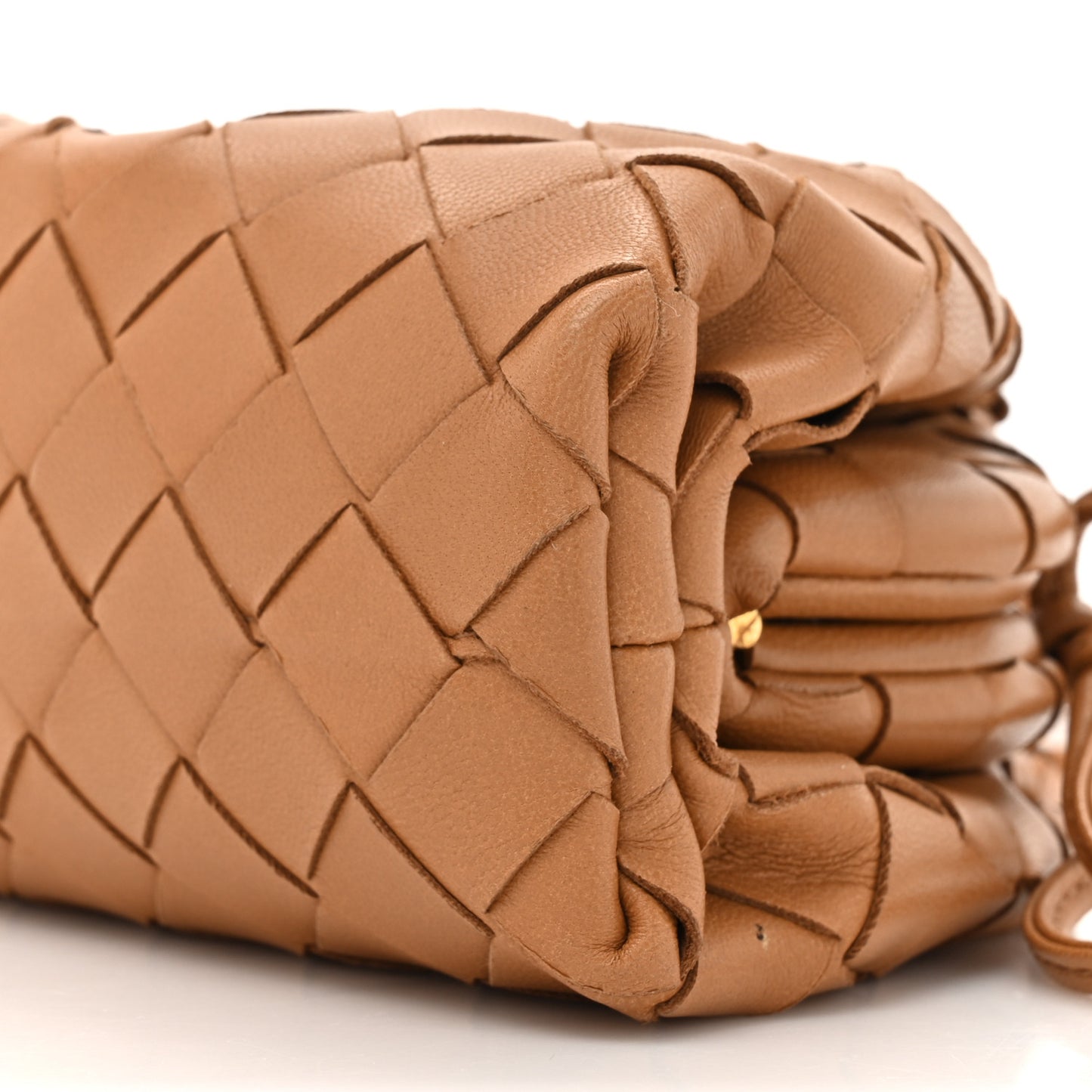 Nappa Intrecciato The Mini Pouch Carmel