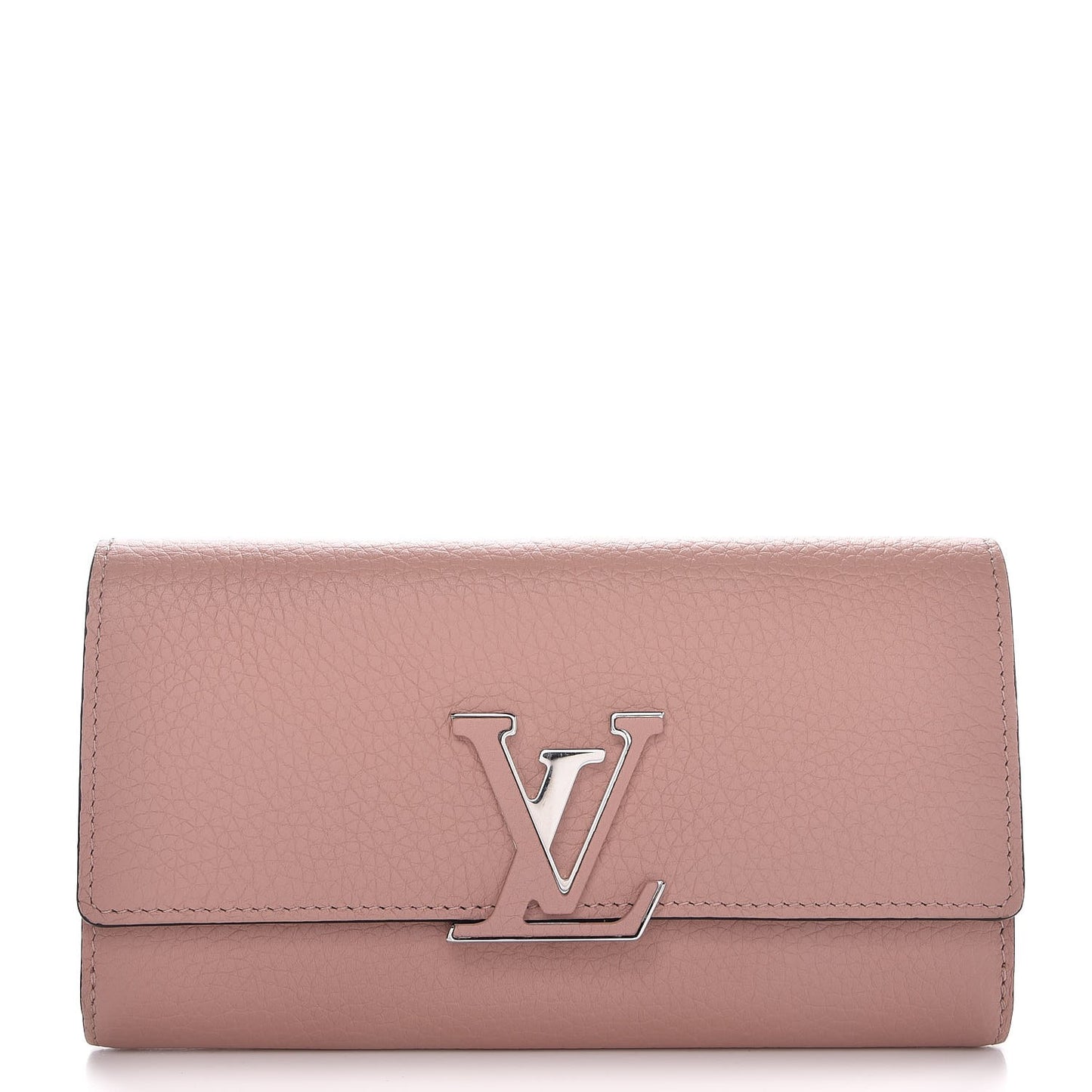 Taurillon Capucines Wallet Magnolia
