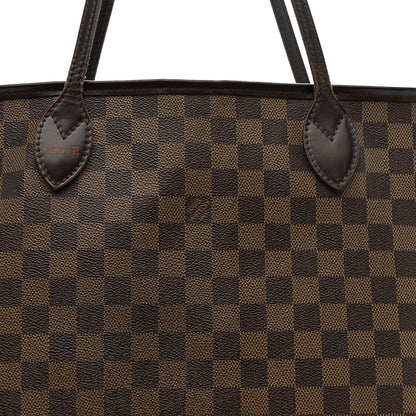 Louis Vuitton Damier Ebene Neverfull MM 9 of 19