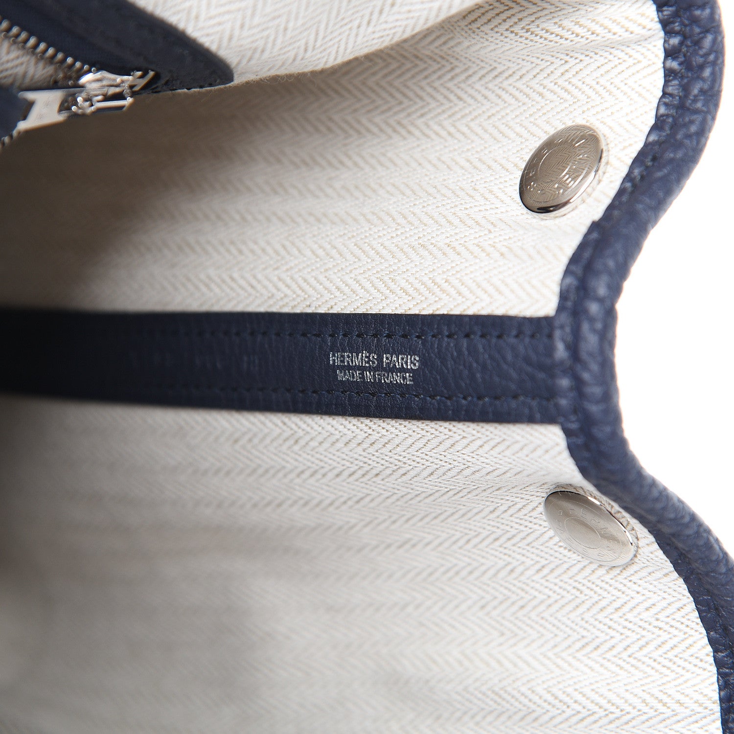Hermes Negonda Garden Party 30 TPM Bleu Indigo 5 of 11
