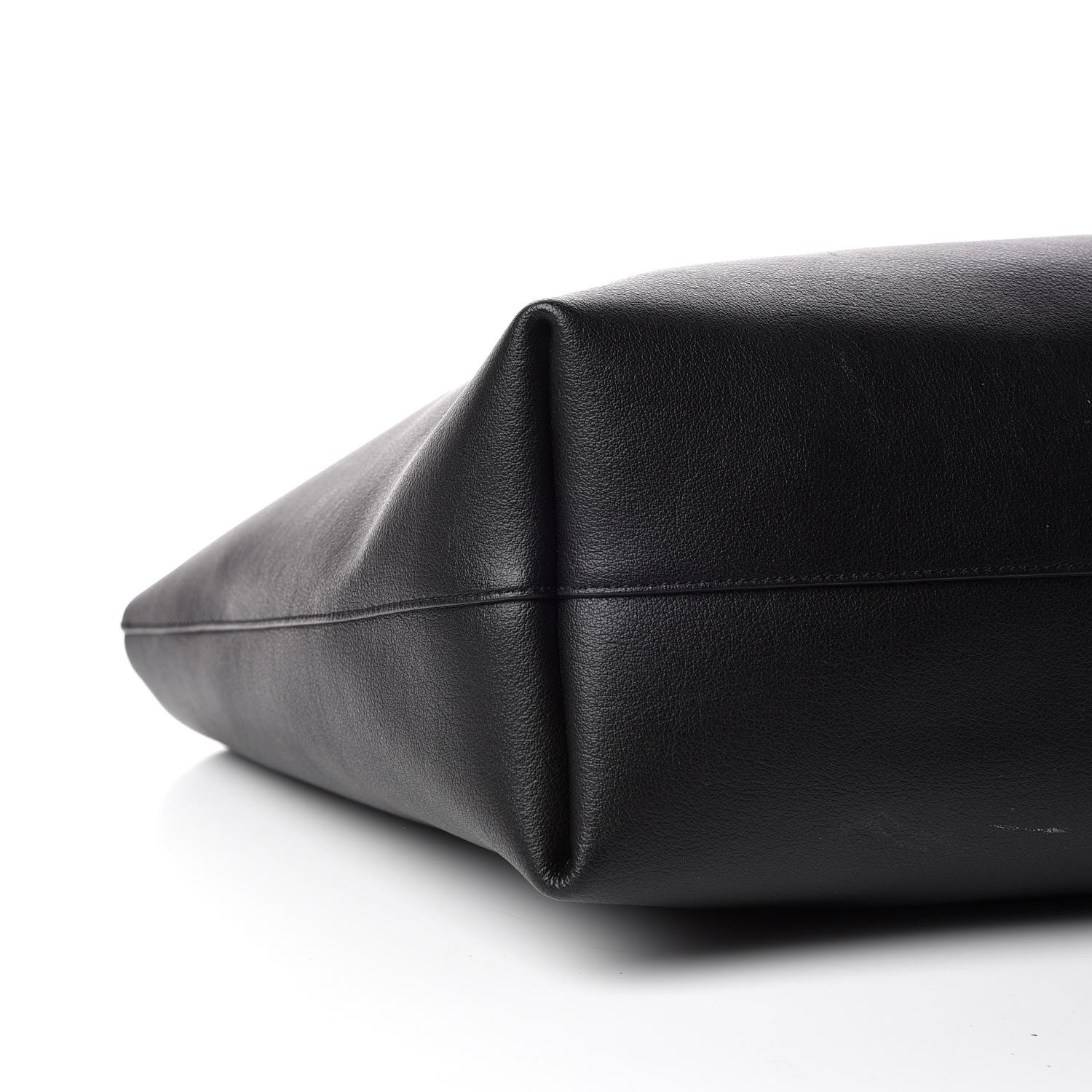 Saint Laurent Calfskin Large Shopping Tote Black 6 of 11