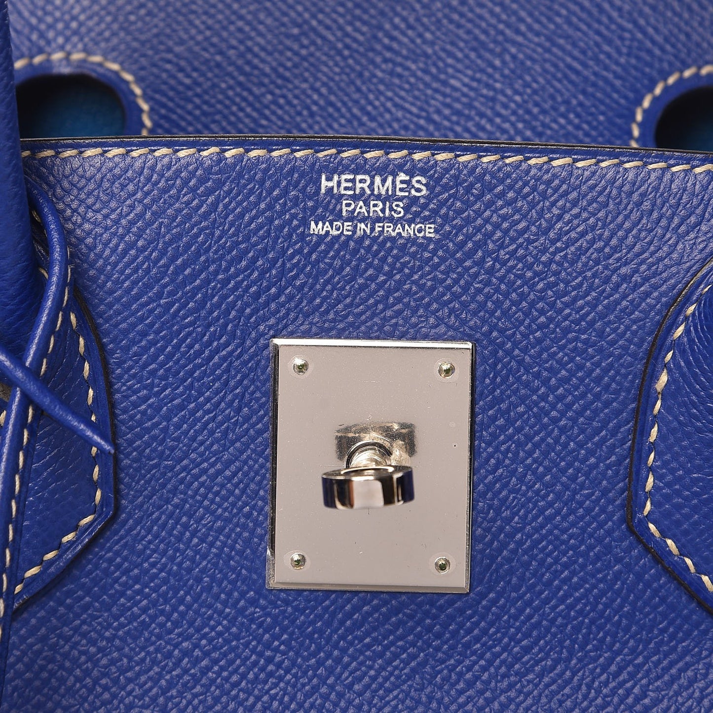 Epsom Candy Birkin 30 Bleu Electrique Mykonos